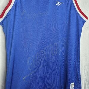 Vintage Reebok Harlem Globetrotters Billy Ray Supertrotter Hobley Jersey Size L
